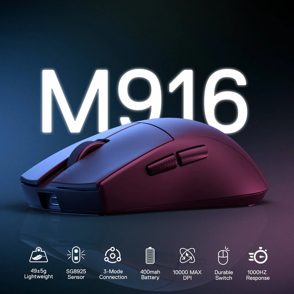SOURIS GAMER - REDRAGON K1NG 1K M916-LIT