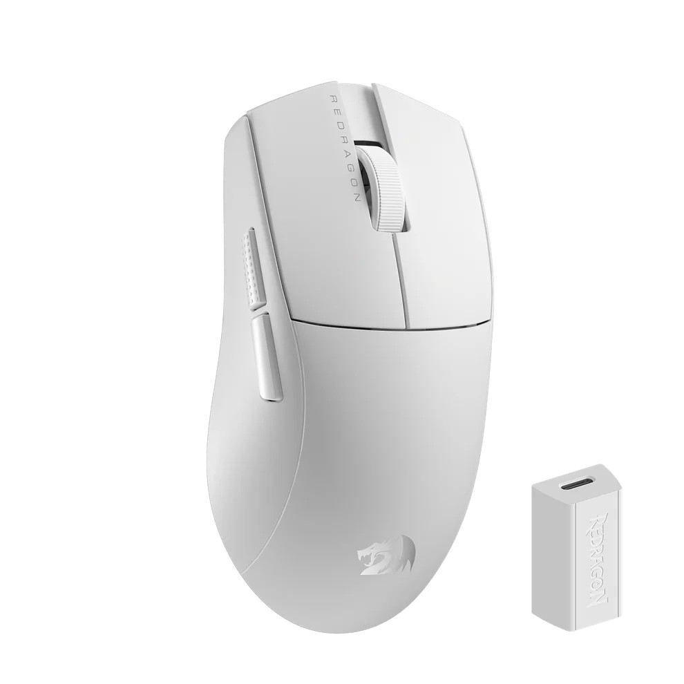SOURIS GAMER - REDRAGON K1NG M916 STANDARD (1 kHz) BLANC