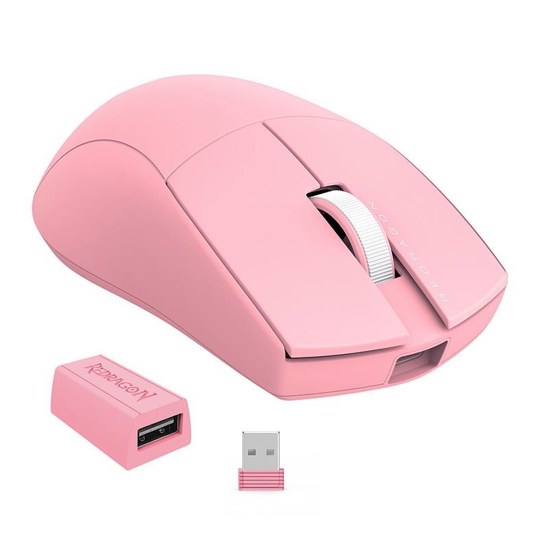 SOURIS GAMER - REDRAGON K1NG M916 PRO (1 kHz) PINK