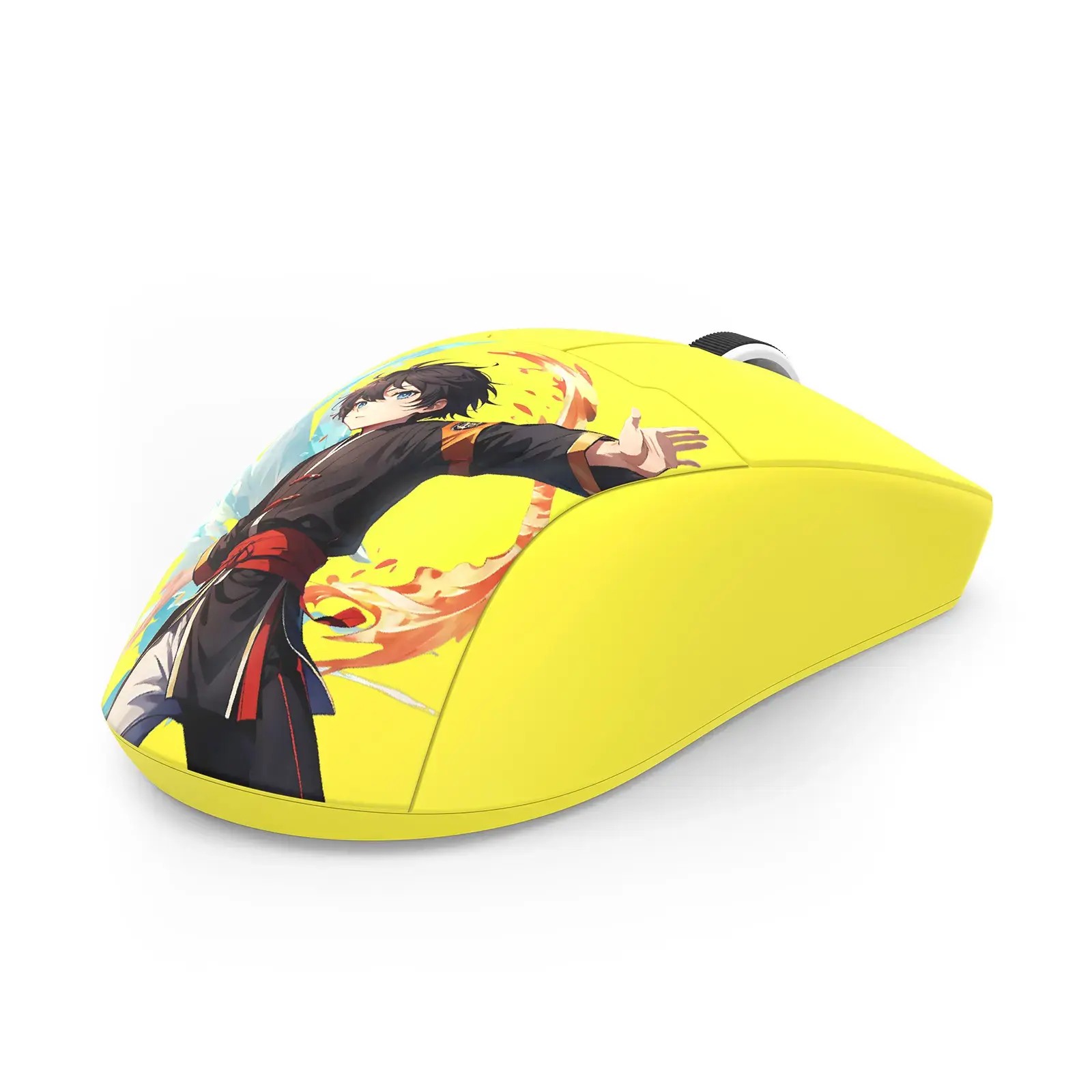 SOURIS GAMER - REDRAGON K1NG MAX PRO JAUNE AKB - 169,000&nbsp;TND