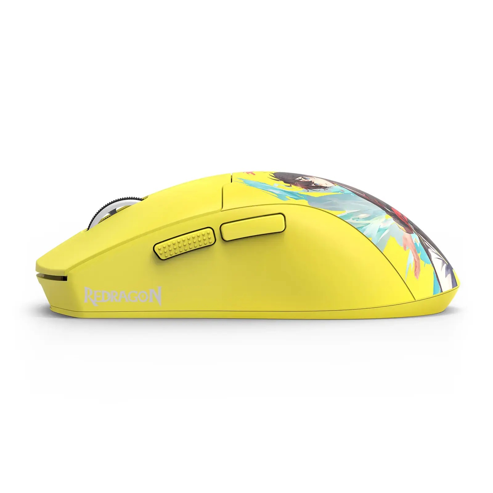 SOURIS GAMER - REDRAGON K1NG MAX PRO JAUNE AKB - 169,000&nbsp;TND