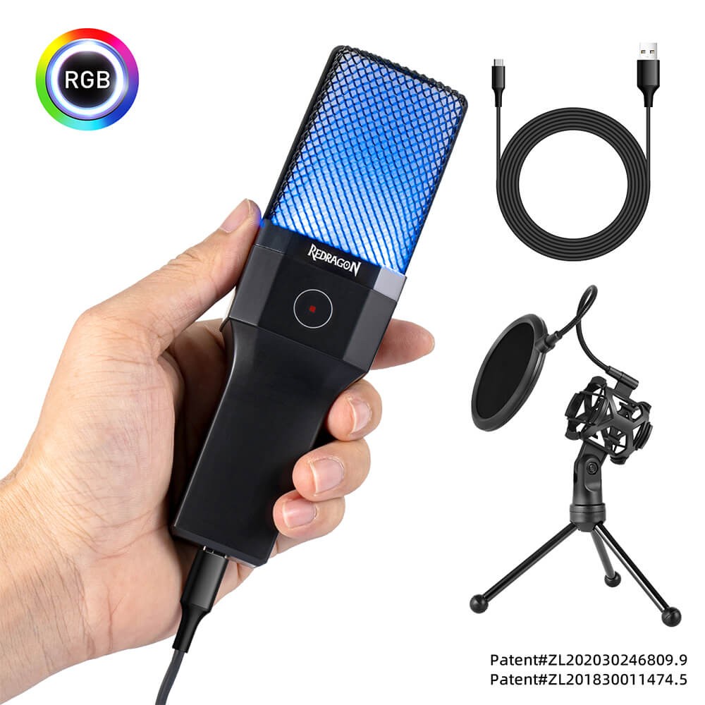 Microphone Gamer - REDRAGON GM212 ADNE - 109,000&nbsp;TND
