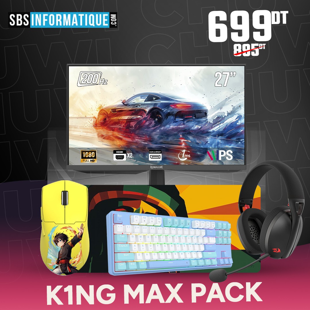 GAMER K1NG MAX PACK
