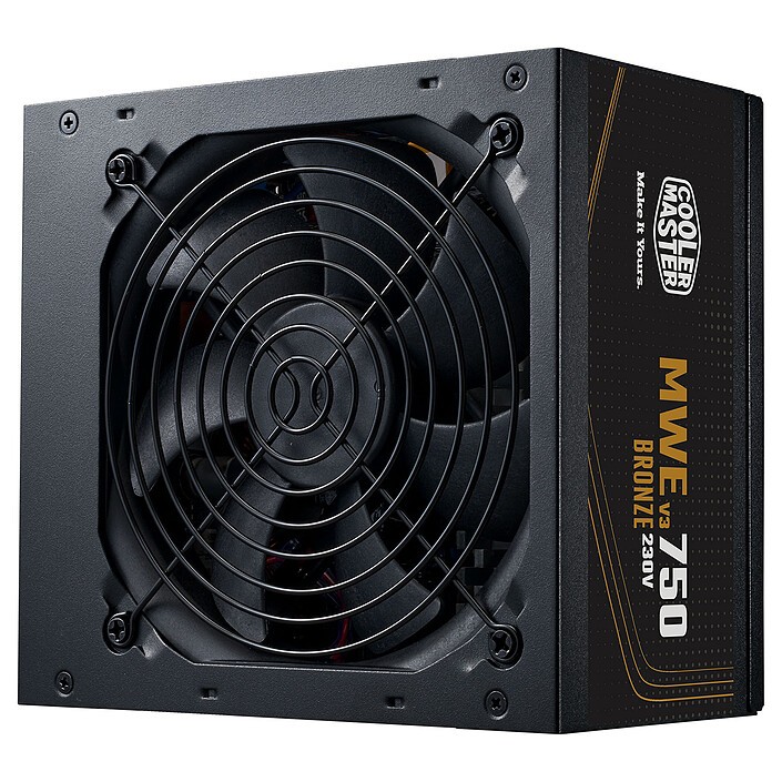 ALIMENTATION COOLER MASTER MWE 750W BRONZE - V3 230V