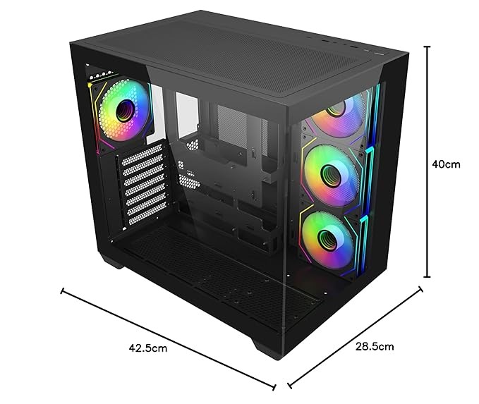 BOITIER GAMER COOLER MASTER Elite 681 BLACK