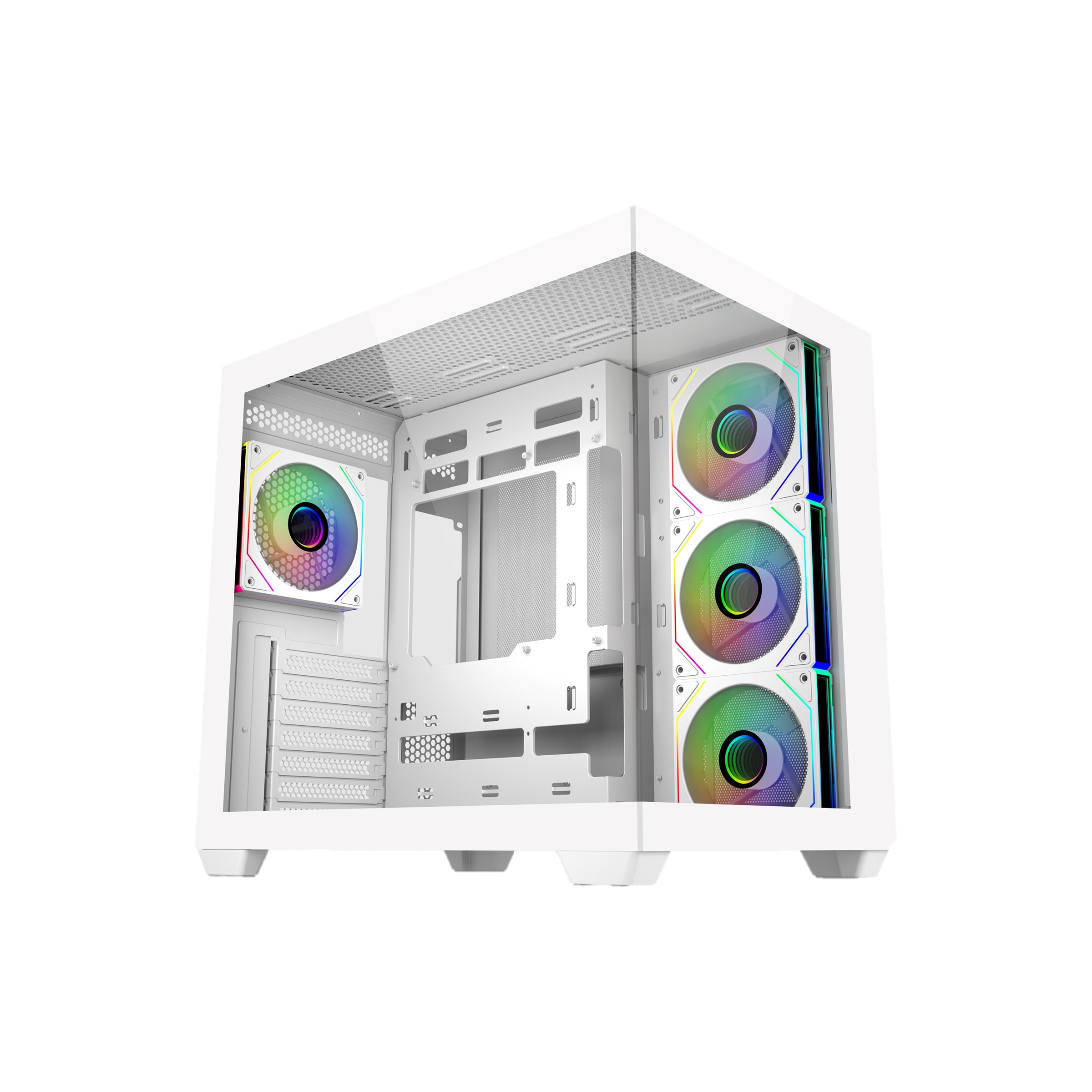 BOITIER GAMER COOLER MASTER Elite 681 WHITE