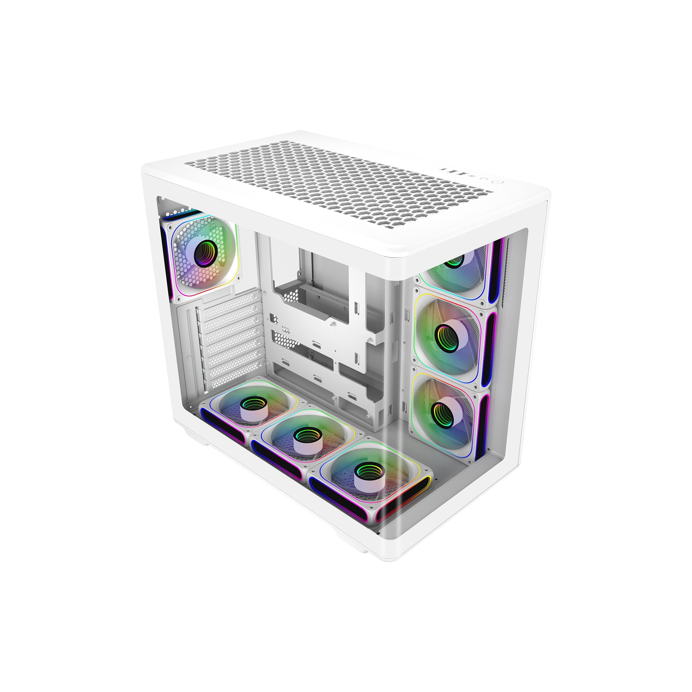BOITIER GAMER COOLER MASTER Elite 600 ARGB WHITE