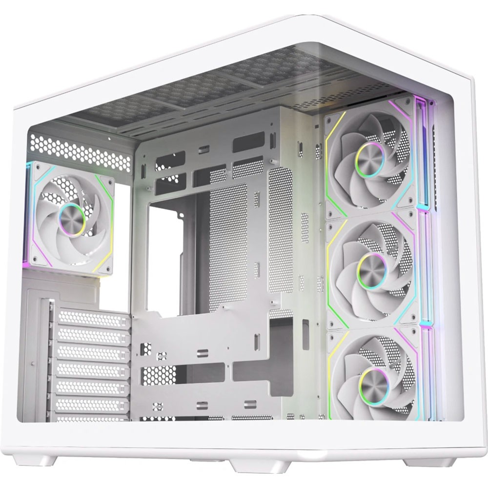 BOITIER GAMER COOLER MASTER Elite 600 ARGB WHITE - 4 FAN