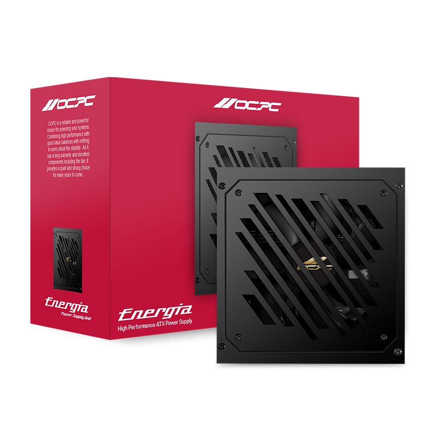 ALIMENTATION - OCPC WH550 550W - 80 Plus WHITE