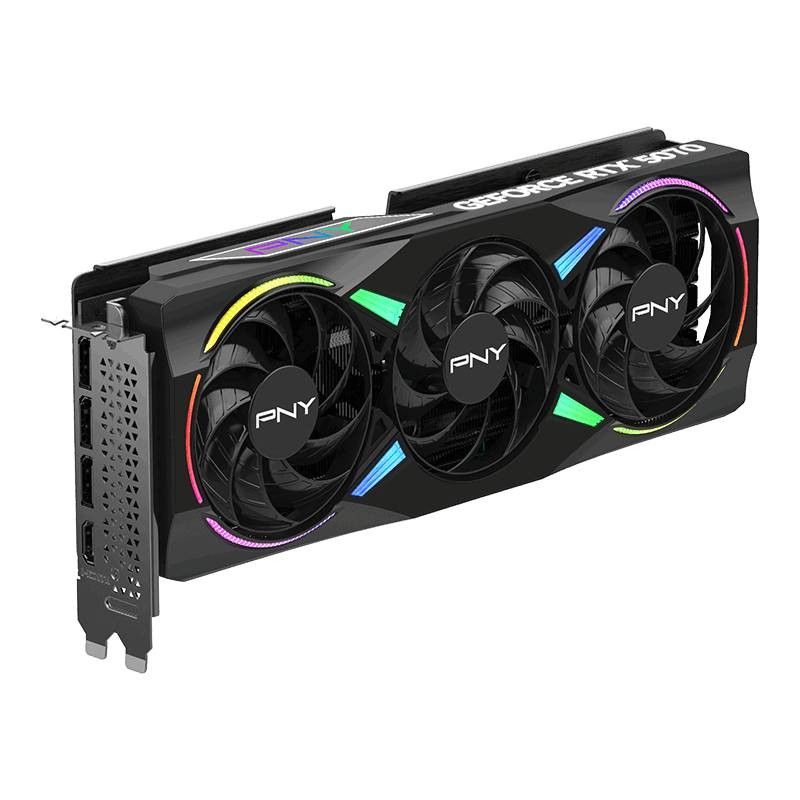 Carte Graphique - PNY GeForce RTX™ 5070 12GB OC RGB Triple Fan Carte Graphique - PNY GeForce RTX™ 5070 12GB OC RGB Triple Fan