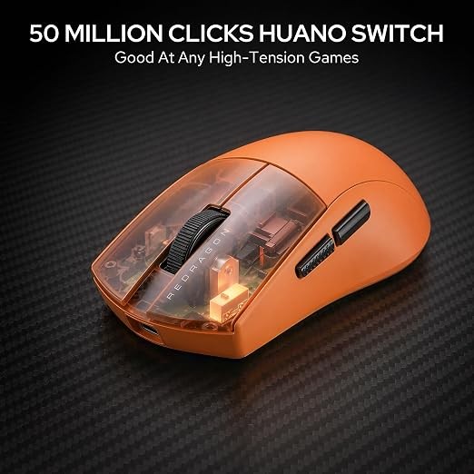 SOURIS GAMER - REDRAGON K1NG M916 ULTRA (8 kHz) Orange - 139,000&nbsp;TND