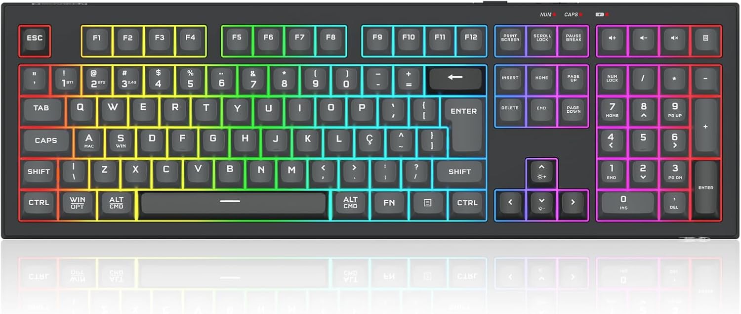 Clavier Gamer - Redragon CRUX K518 PRO RGB
