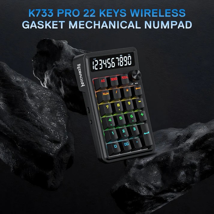 Clavier Gamer - Mécanique Numpad Redragon COVE K733