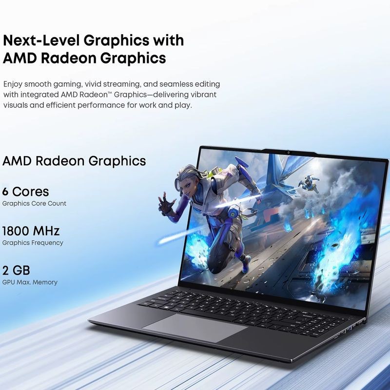 PC Portable Chuwi CoreBook PLUS RYZEN 5 7400U - 16GB RAM - 512GB SSD - Windows 11