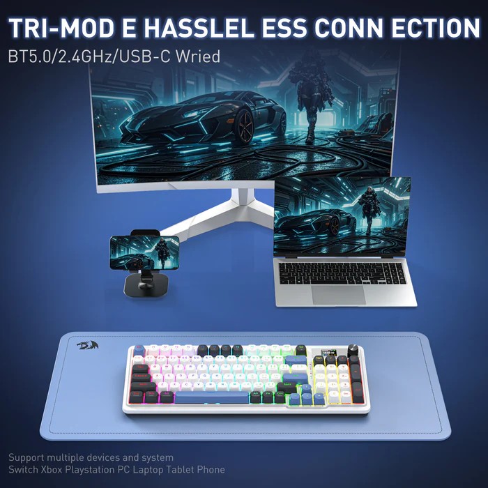 Clavier Gamer - Mécanique Redragon GALATIN PRO K719 - 189,000&nbsp;TND