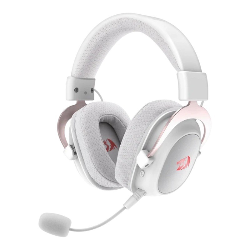 MICRO CASQUE GAMER - Redragon ZEUS H510 Pro - Blanc