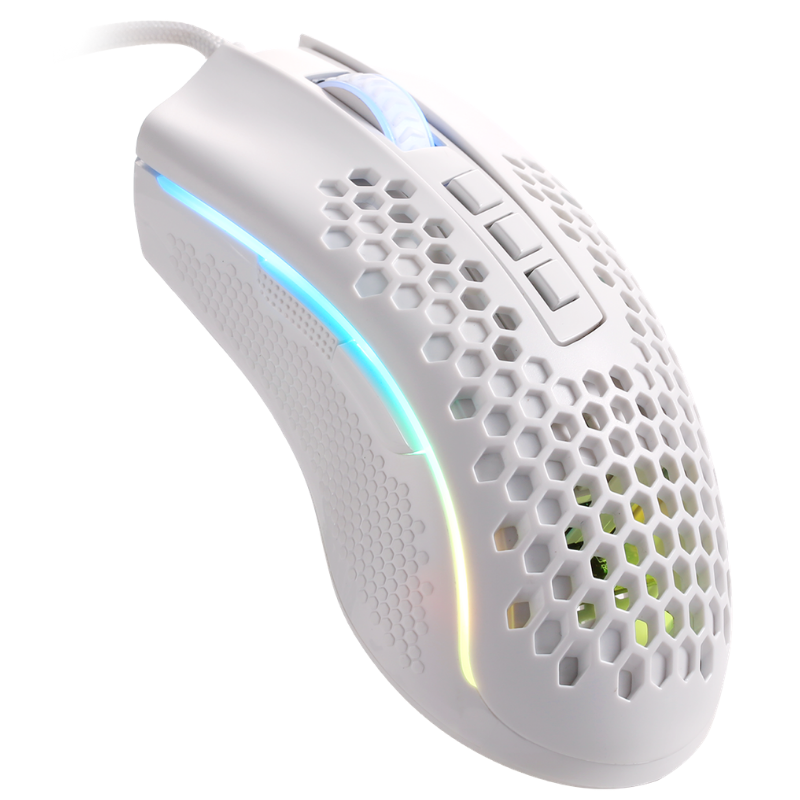 SOURIS GAMER - Redragon Storm M808 White - Tunisie