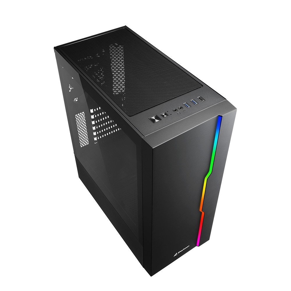 BOITIER SHARKOON RGB Slider ATX - Tunisie