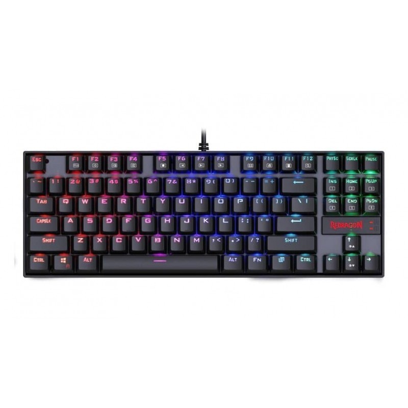 Clavier Gamer - REDRAGON KUMARA MECANIQUE K552 RGB BLUE SWITCH AZERTY