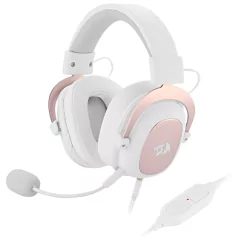 MICRO CASQUE GAMER - REDRAGON ZEUS2 H510-1 USB 7.1 WHITE - Tunisie
