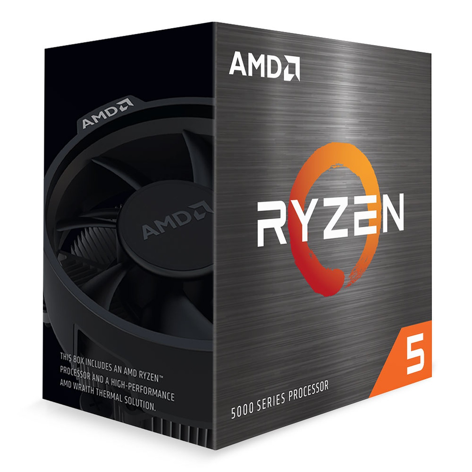Processeur - AMD Ryzen 5 5600X Wraith Stealth