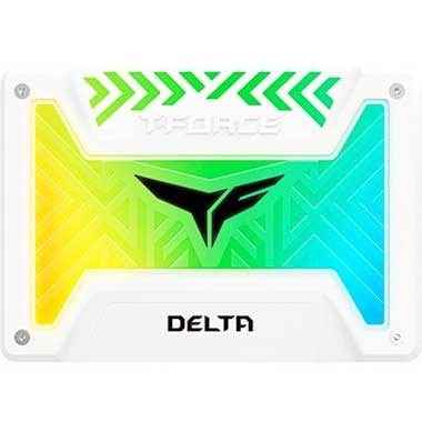 Disque Dur Interne SSD TEAM GROUP T-FORCE DELTA WHITE RGB 250 GO - Tunisie