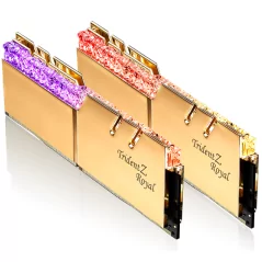 Kit de mémoire GSkill Trident Z Royal Gold DDR4-3000MHz 16GB (2x8GB) - Tunisie