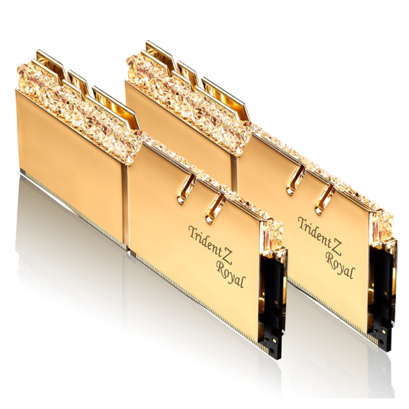Kit de mémoire GSkill Trident Z Royal Gold DDR4-3600MHz 16GB (2x8GB)