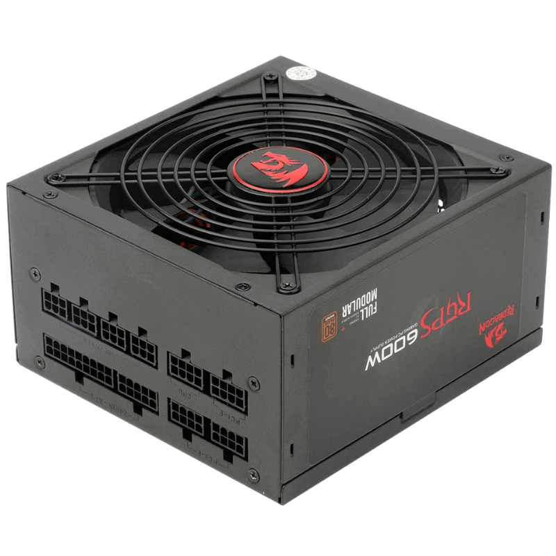 Alimentation - Redragon RGPS 600W 80+ Bronze Full Modulaire - Tunisie