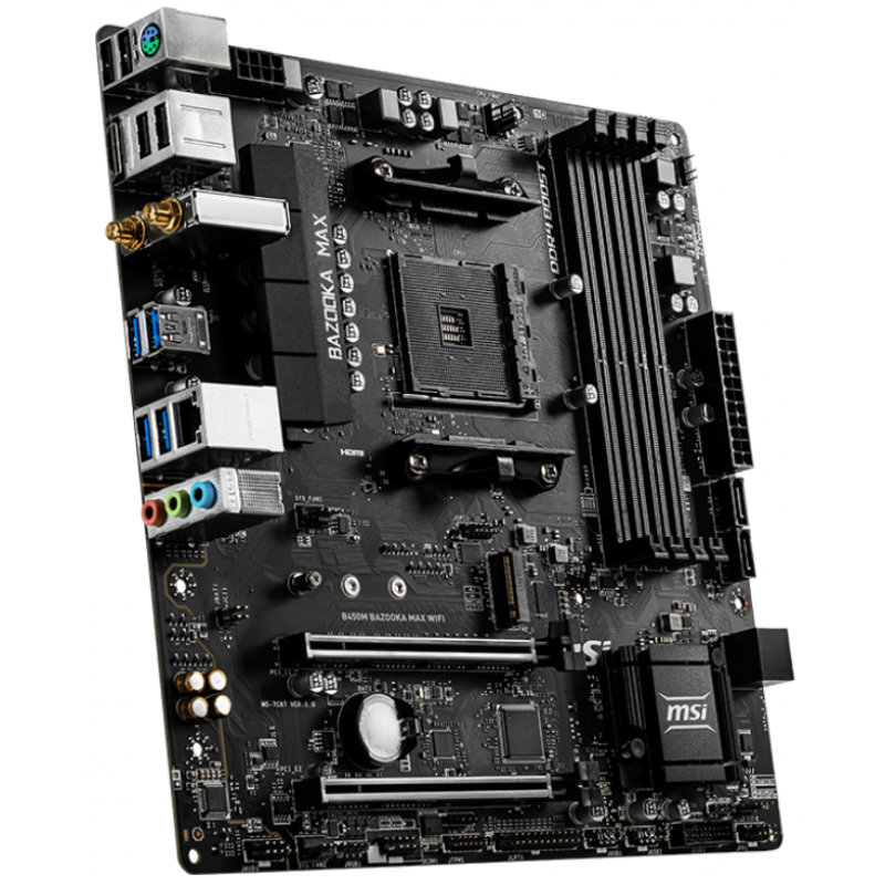 Carte Mère - MSI B450M BAZOOKA MAX WIFI