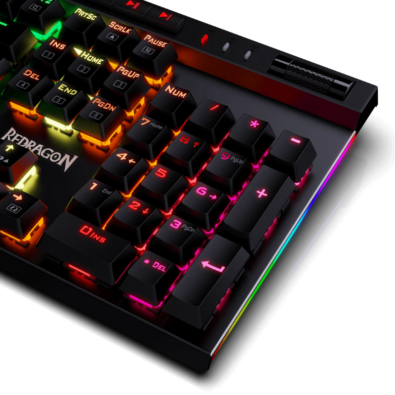Clavier Gamer - MÉCANIQUE REDRAGON VATA K580 RGB RED SWITCH AZERTY - Tunisie