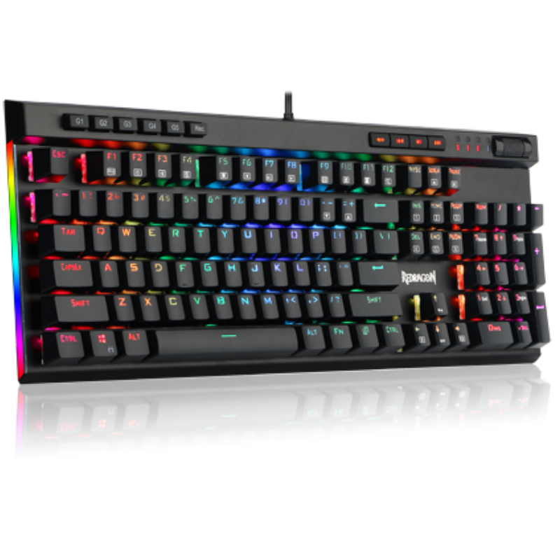 Clavier Gamer - MÉCANIQUE REDRAGON VATA K580 RGB RED SWITCH