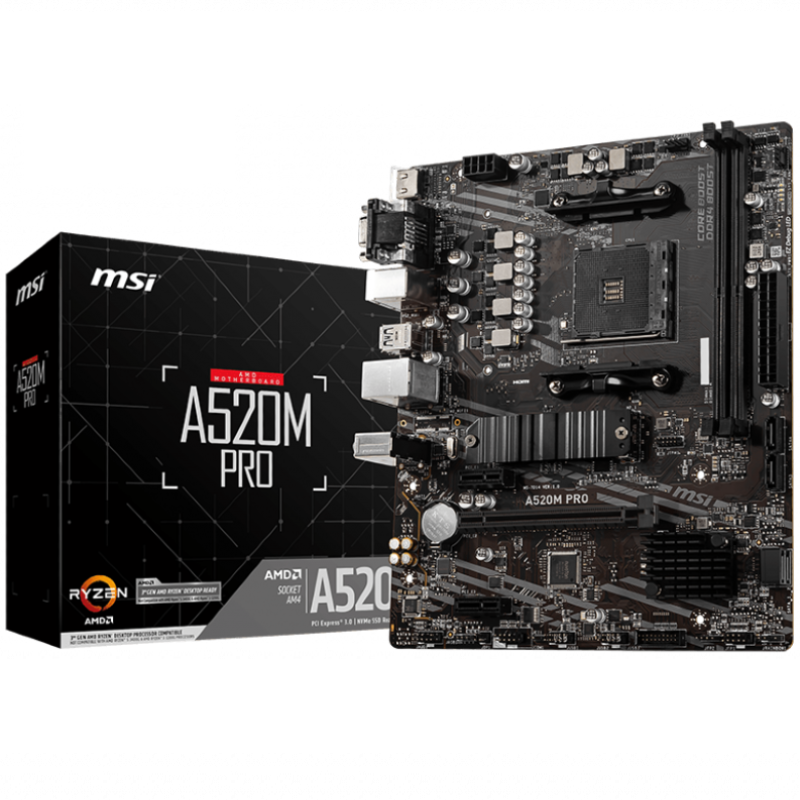 Carte mère MSI A520M PRO - Tunisie