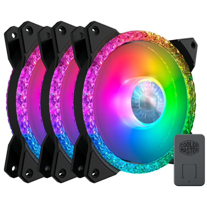 Ventilateur Cooler Master MF120 PRISMATIC 3en1 - Tunisie