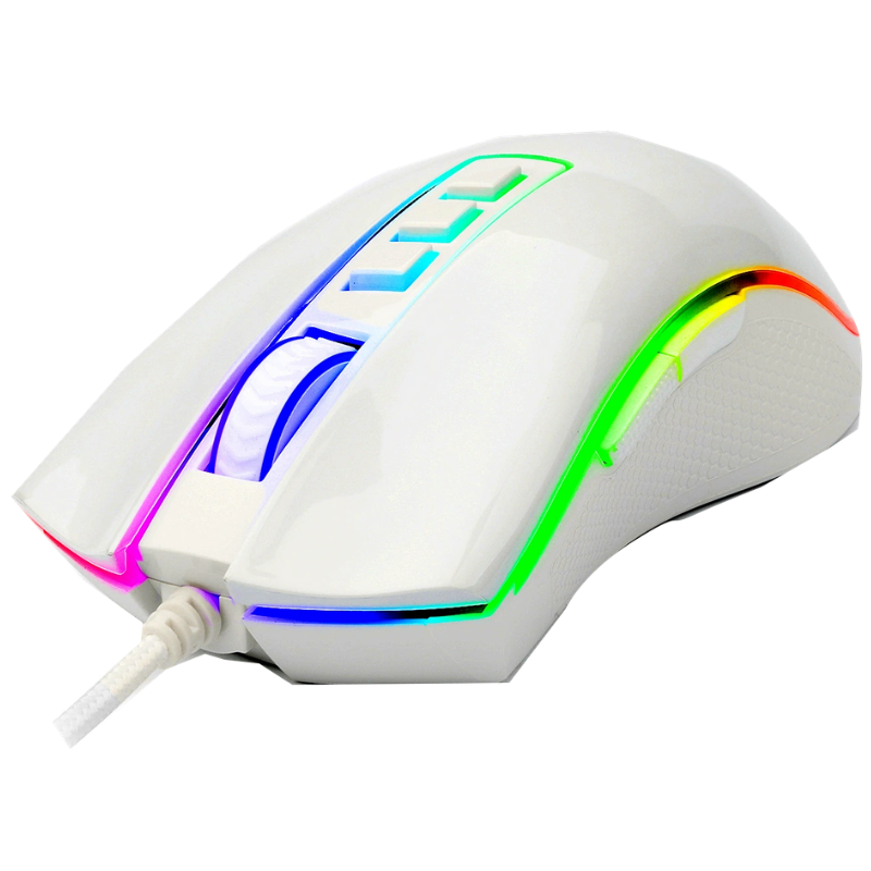 SOURIS GAMER - REDRAGON M711 COBRA WHITE - Tunisie