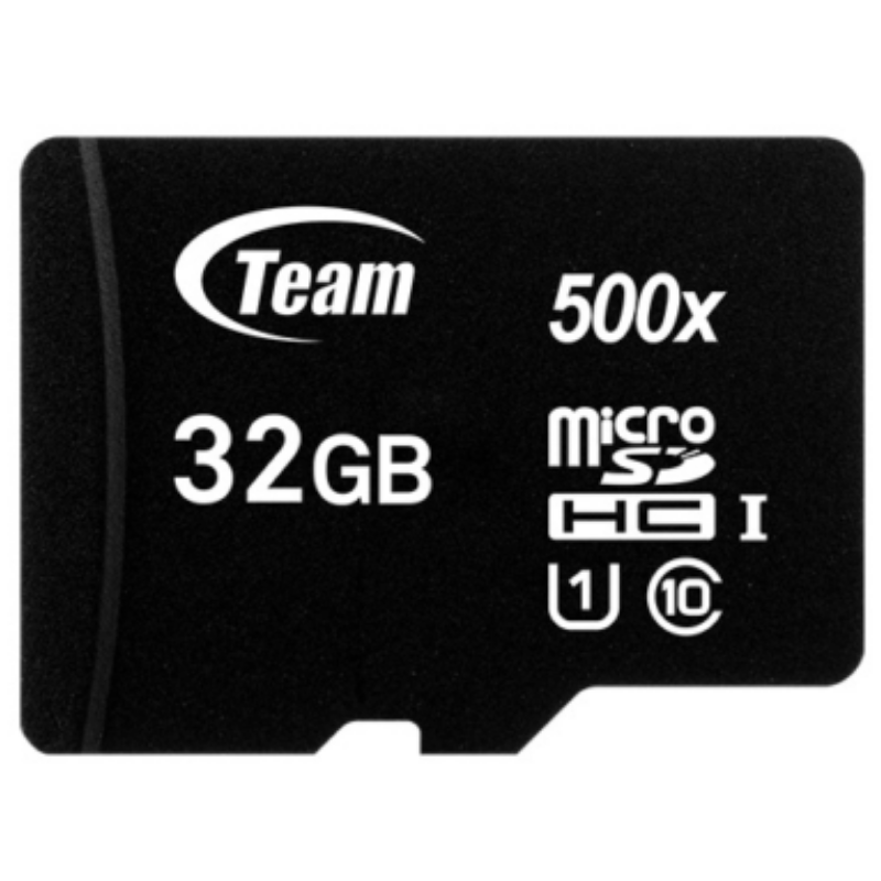 CARTE MÉMOIRE TEAMGROUP MICRO SDHC CLASS 10 AVEC ADAPTATEUR 32GO