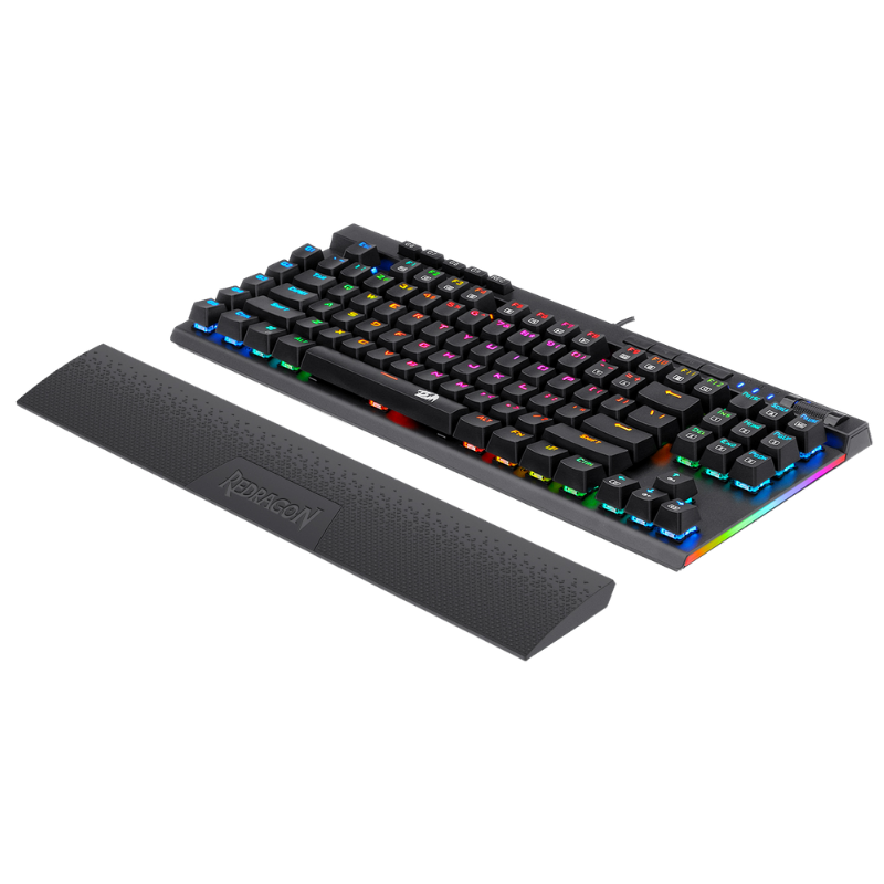 Clavier Gamer - MÉCANIQUE REDRAGON MAGIC WAND K587 RGB TKL RED SWITCH AZERTY - Tunisie