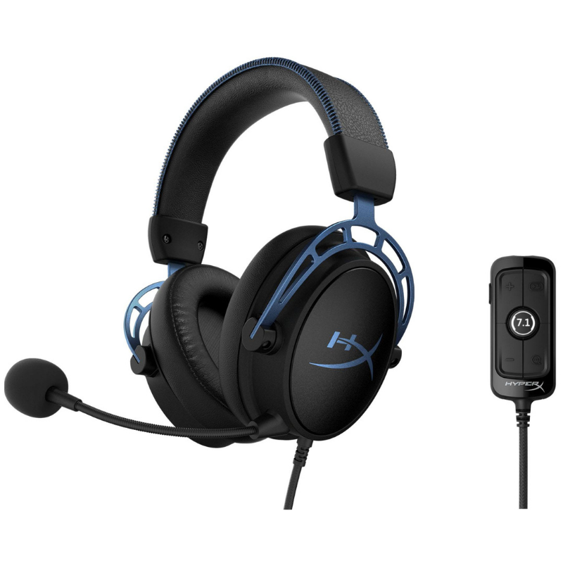 MICRO CASQUE GAMER - HYPERX CLOUD ALPHA S BLUE