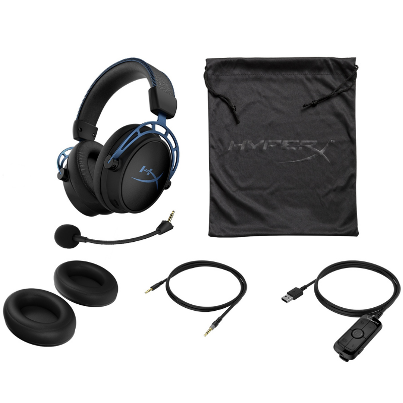 MICRO CASQUE GAMER - HYPERX CLOUD ALPHA S BLUE