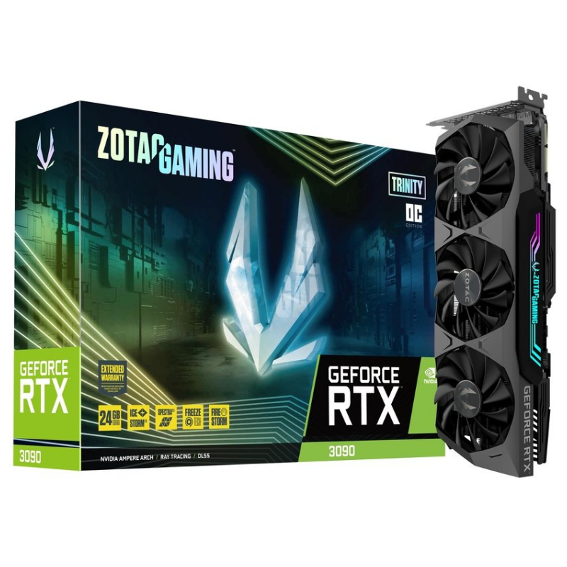 Carte Graphique - ZOTAC GeForce RTX 3090 Trinity OC - Tunisie