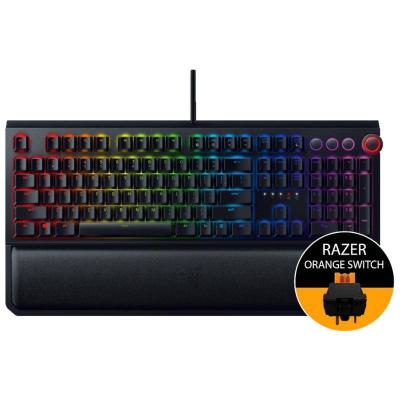 Clavier Gamer - Razer BLACKWIDOW ELITE - ORANGE SWITCH - Tunisie