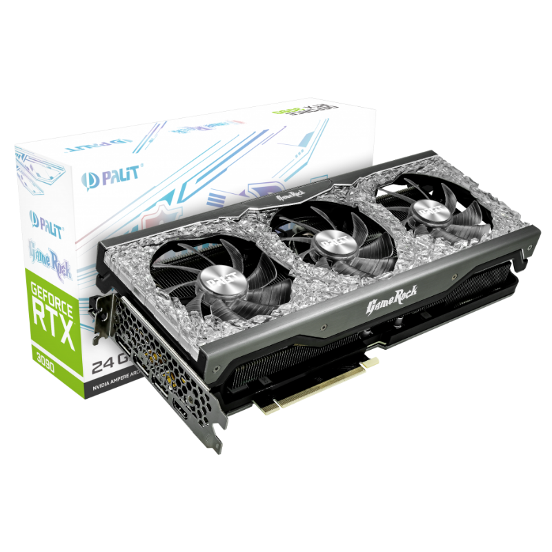 Carte Graphique - Palit GeForce RTX 3090 GameRock