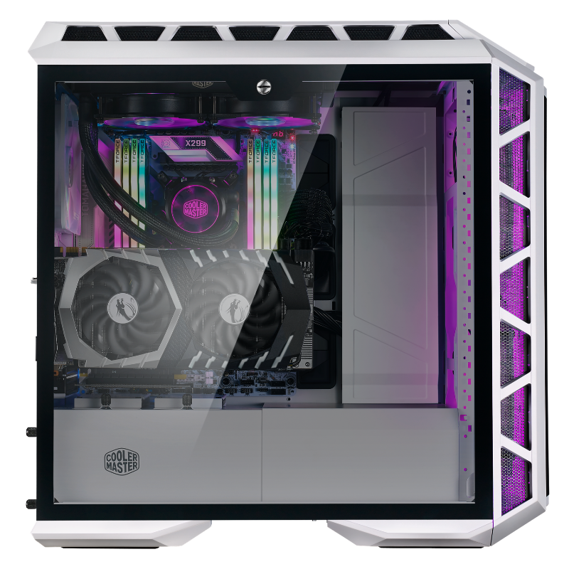 BOITIER - Cooler Master MasterCase H500P Mesh White ARGB Edition - Tunisie