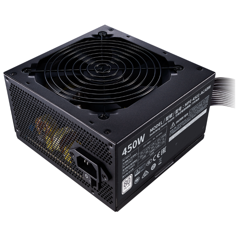 ALIMENTATION COOLER MASTER MWE 450W 80PLUS WHITE