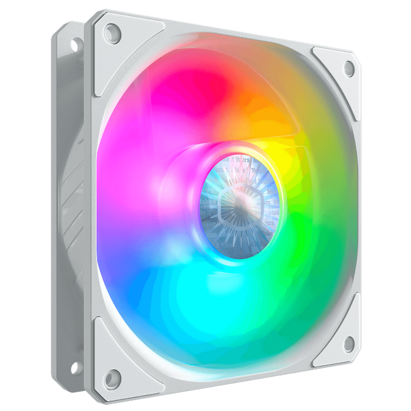 Ventilateur Cooler Master SickleFlow 120 ARGB - Blanc