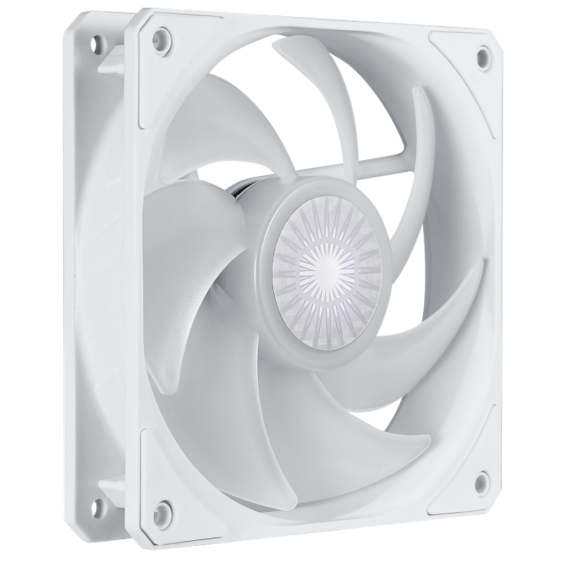VENTILATEUR BOITIER - COOLER MASTER SICKLEFLOW 120 ARGB WHITE EDITION - Tunisie