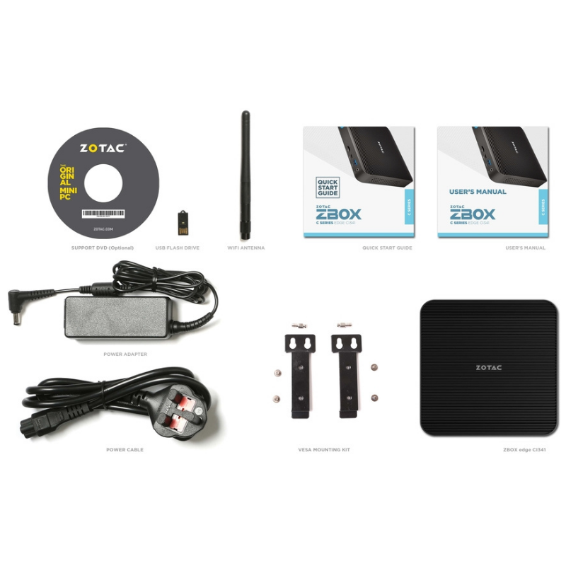 Mini PCs ZOTAC ZBOX edge CI341 - Tunisie