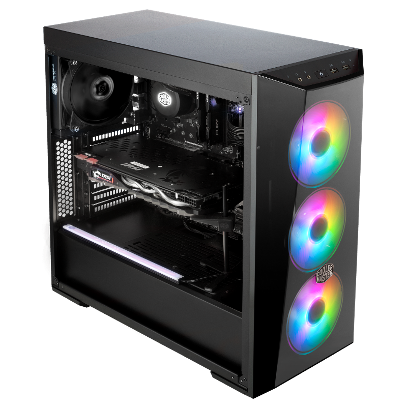BOITIER - COOLER MASTER MASTERBOX LITE 5 ARGB - 239,000 TND