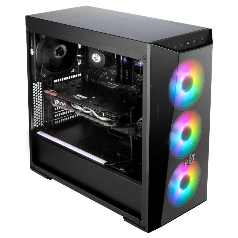 BOITIER - COOLER MASTER MASTERBOX LITE 5 ARGB - Tunisie