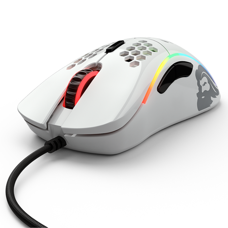 SOURIS GAMER - Glorious Model D Regular Blanc Brillant - Tunisie